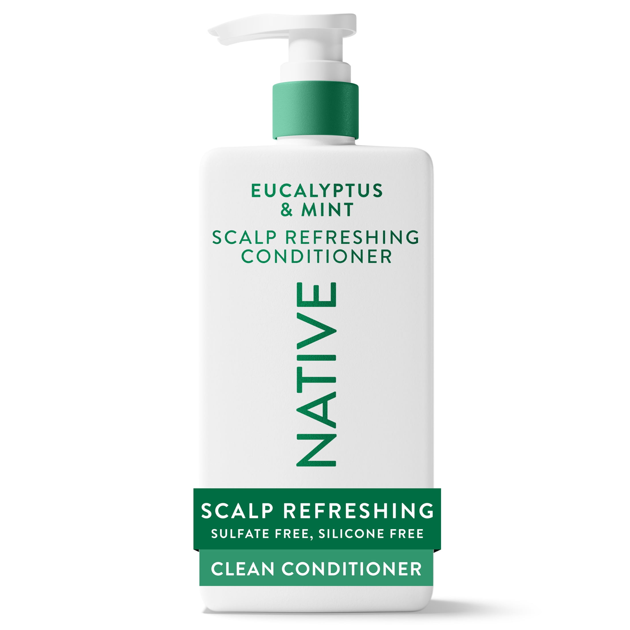 Native Scalp Refreshing Conditioner Eucalyptus & Mint with Avocado Oil, Sulfate Free 16.5 fl oz