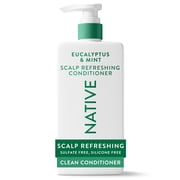 Native Scalp Refreshing Conditioner Eucalyptus & Mint with Avocado Oil, Sulfate Free 16.5 fl oz