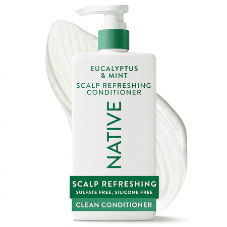 Native Scalp Refreshing Conditioner Eucalyptus & Mint with Avocado Oil, Sulfate Free 16.5 fl oz