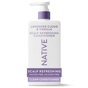 Native Scalp Refreshing Conditioner Lavender & Vanilla Cloud with Avocado Oil, Sulfate Free 16.5 fl oz
