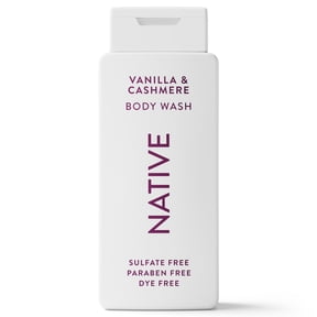 Native Body Wash, Vanilla & Cashmere, Sulfate Free, for Women & Men, 18 fl oz