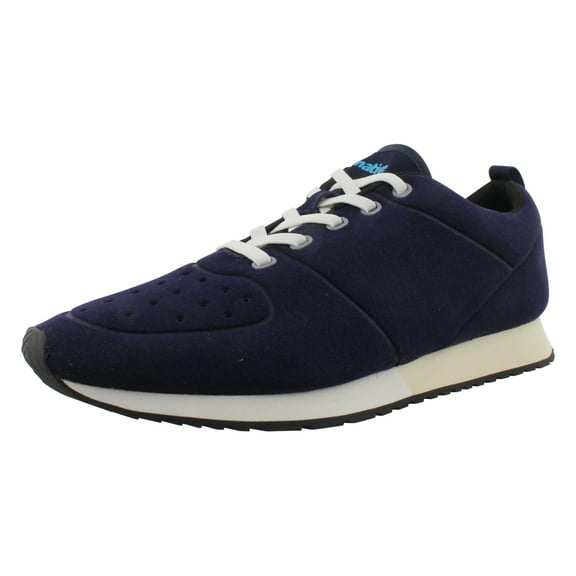 Native Cornell Unisex Shoes Size 8, Color: Regatta Blue/Shell White/Bone White