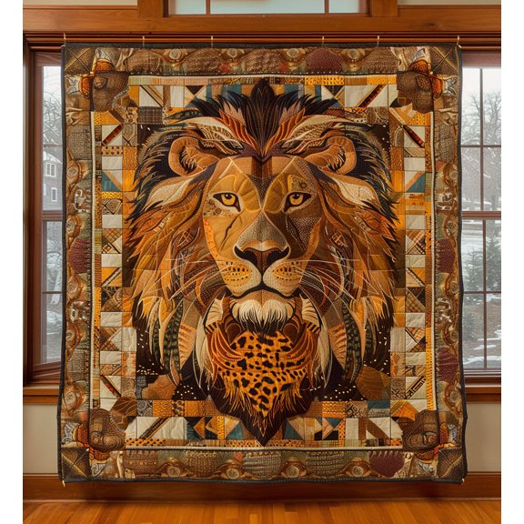 Native Courage Quilted Blanket