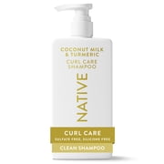 Native Curl Care Shampoo Coconut Milk and Turmeric 16.5 fl oz