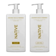 Native Curl Care Shampoo Coconut Milk and Turmeric 16.5 fl oz