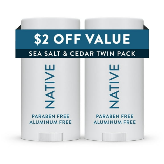 Stick Sea Salt & Cedar Twin Pack
