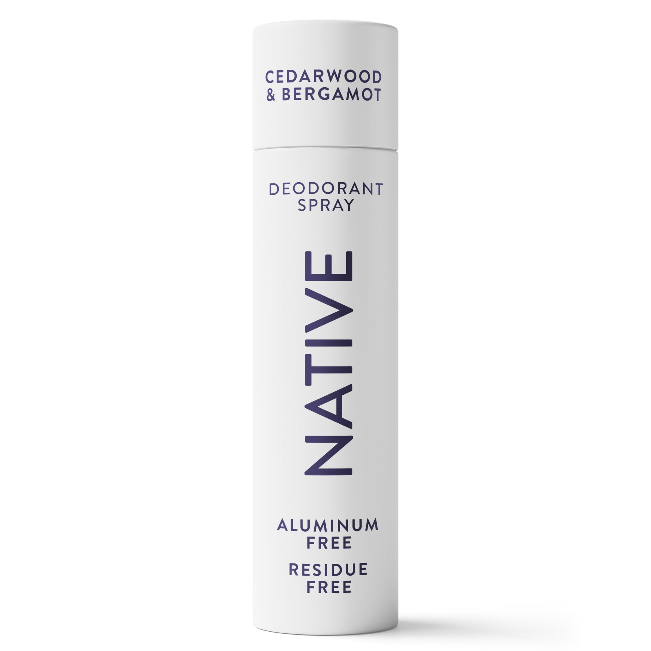 Native Aluminum Free Deodorant Spray For Men, 72 Hour Deodorant Spray, Cedarwood & Bergamot, 3.5oz