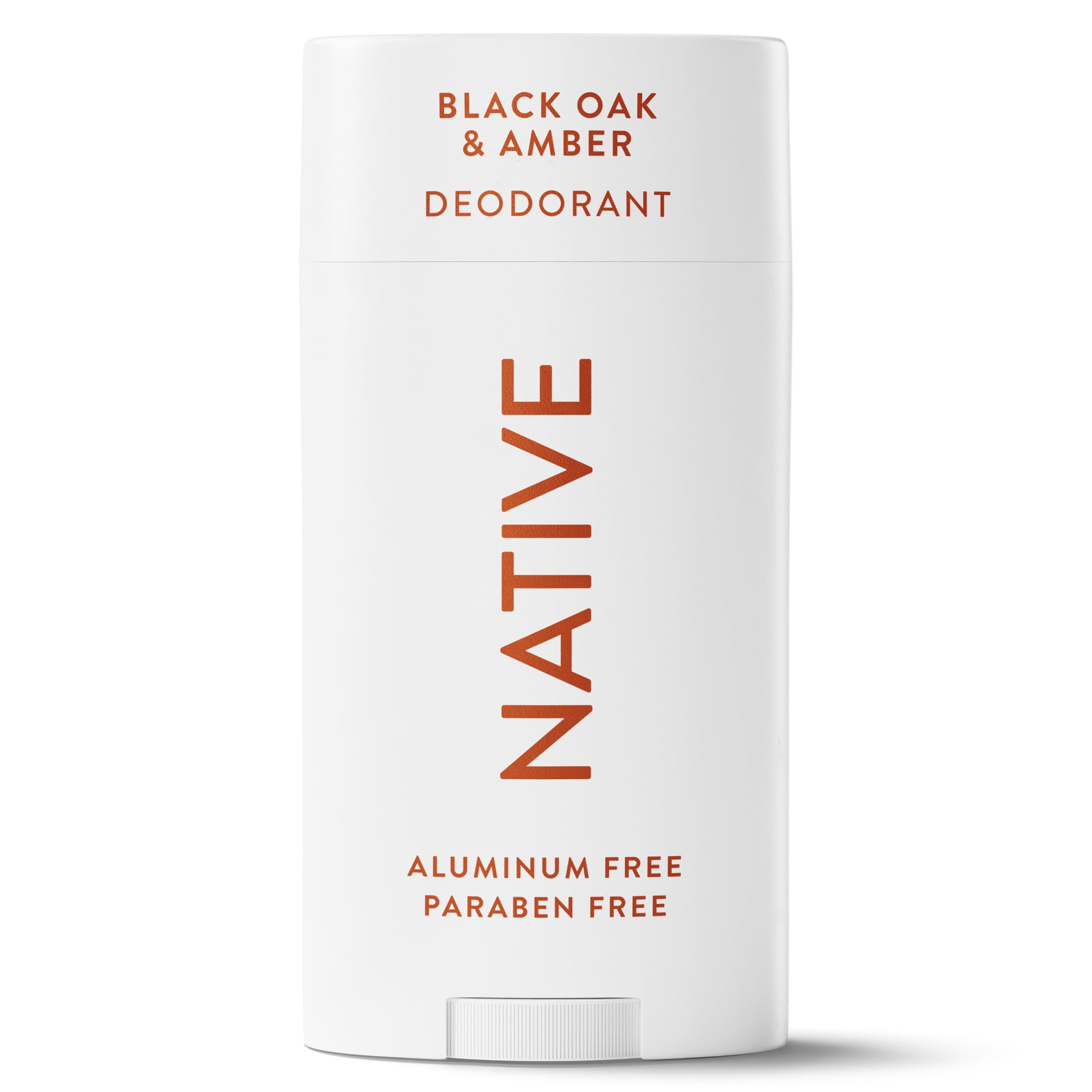 Native Aluminum Free Deodorant For Men, 72 Hour Deodorant, Black Oak & Amber, 3.1oz