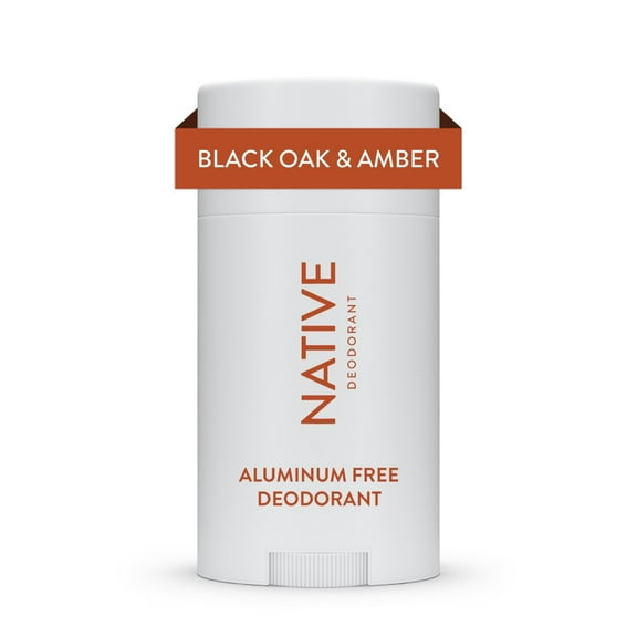 Native Deodorant, Aluminum Free, Black Oak & Amber, for Women and Men, 2.65 oz