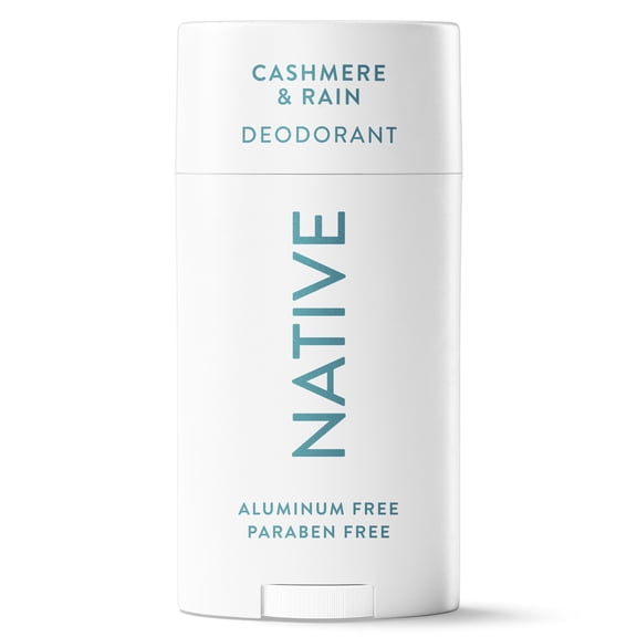 Native Deodorant, Aluminum Free, Cashmere & Rain, for Women and Men, 2.65 oz
