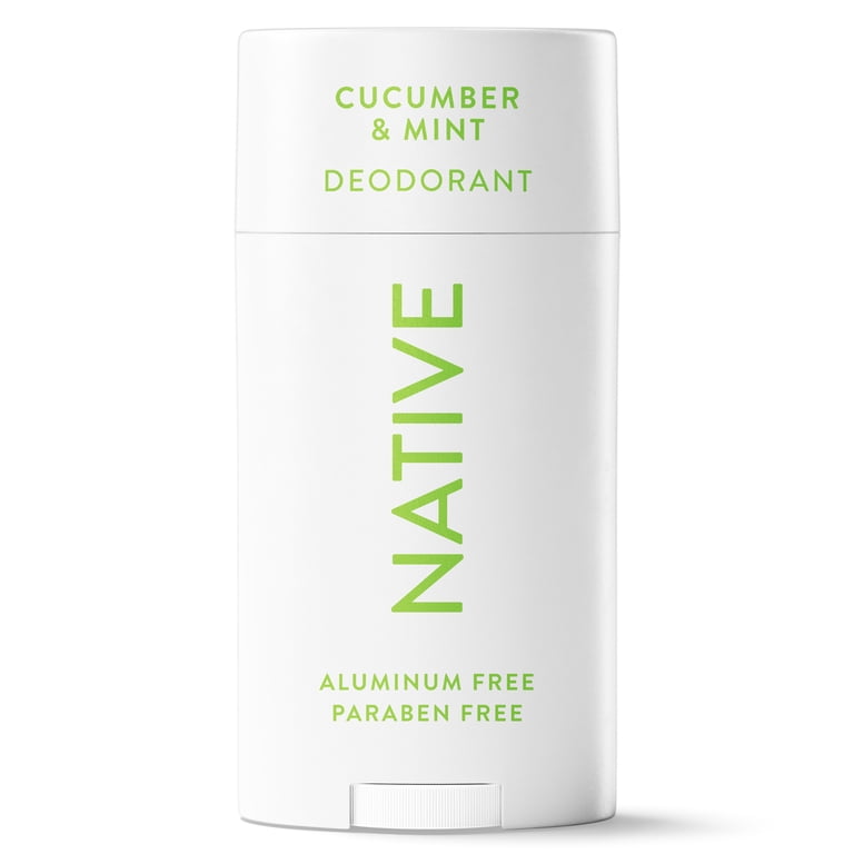 Native, Deodorant, 2.65 oz, Aluminum Free, Cucumber & Mint