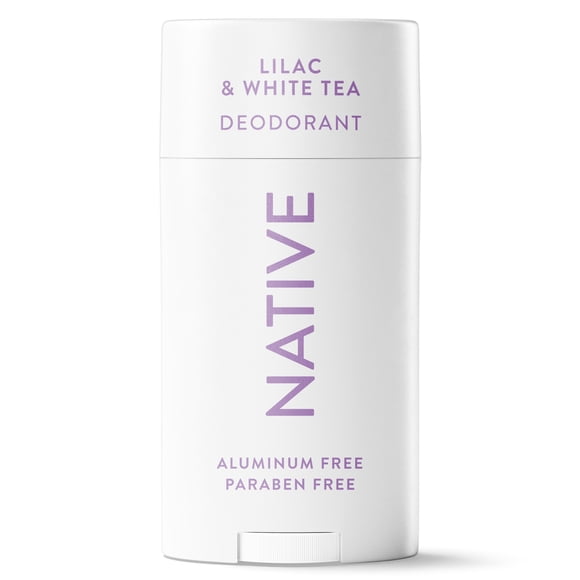 Native Deodorant, Aluminum Free, Lilac & White Tea, for Women and Men, 2.65 oz