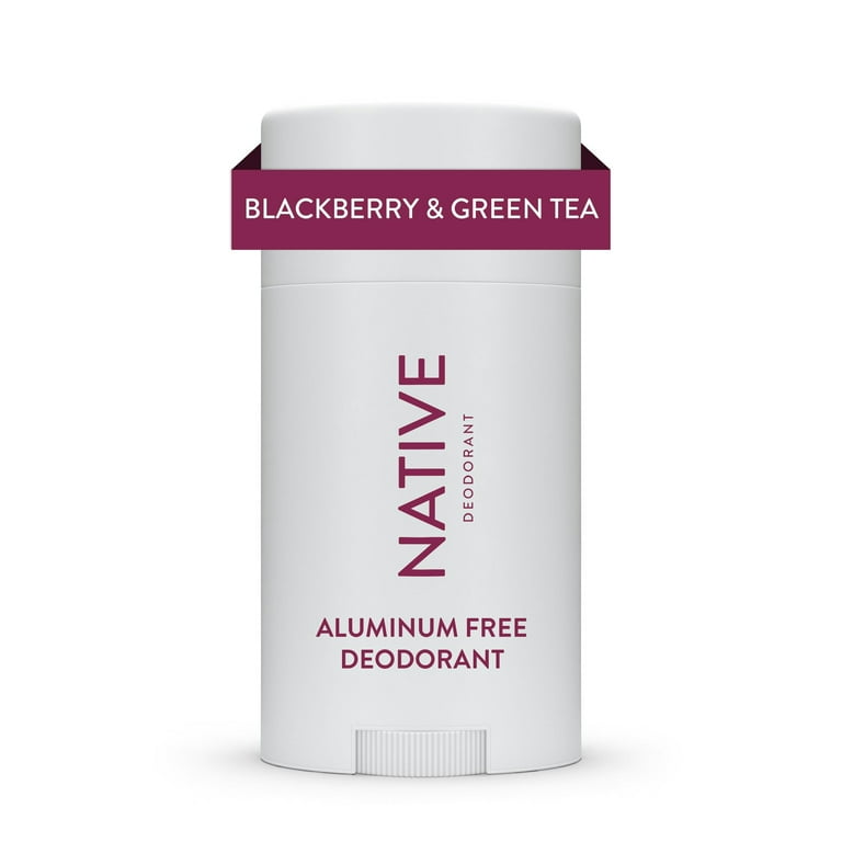 Native Blackberry & Green Tea デオドラント×2個 Native Deodorant, Blackberry & Green Tea, Aluminum Free, for