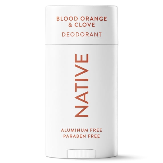 Native Blood Orange & Clove Deodorant, 2.65 oz, Aluminum-Free