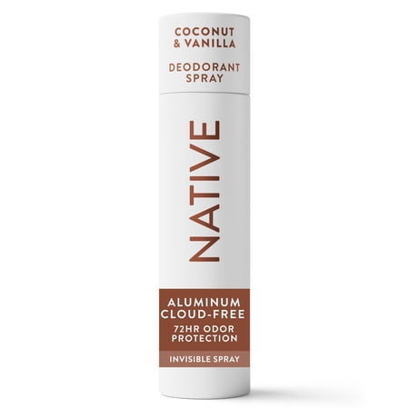 Native Deodorant & Body Spray, Aluminum Free, Coconut & Vanilla, for Women and Men, 3.5 oz