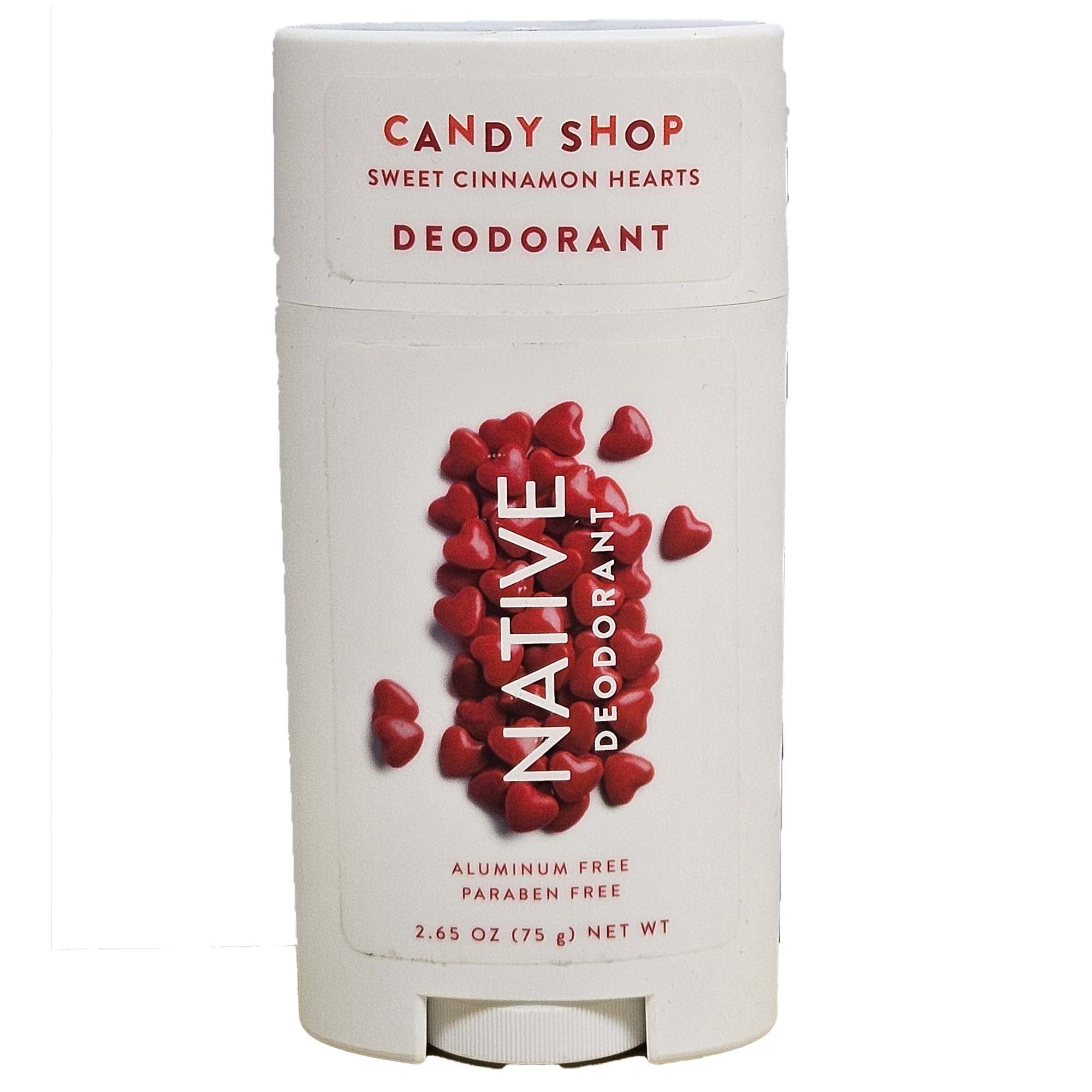 Native Deodorant Candy Shop Sweet Cinnamon Hearts 2.65oz