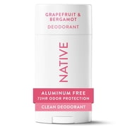 Native Deodorant Grapefruit & Bergamot, 2.65oz