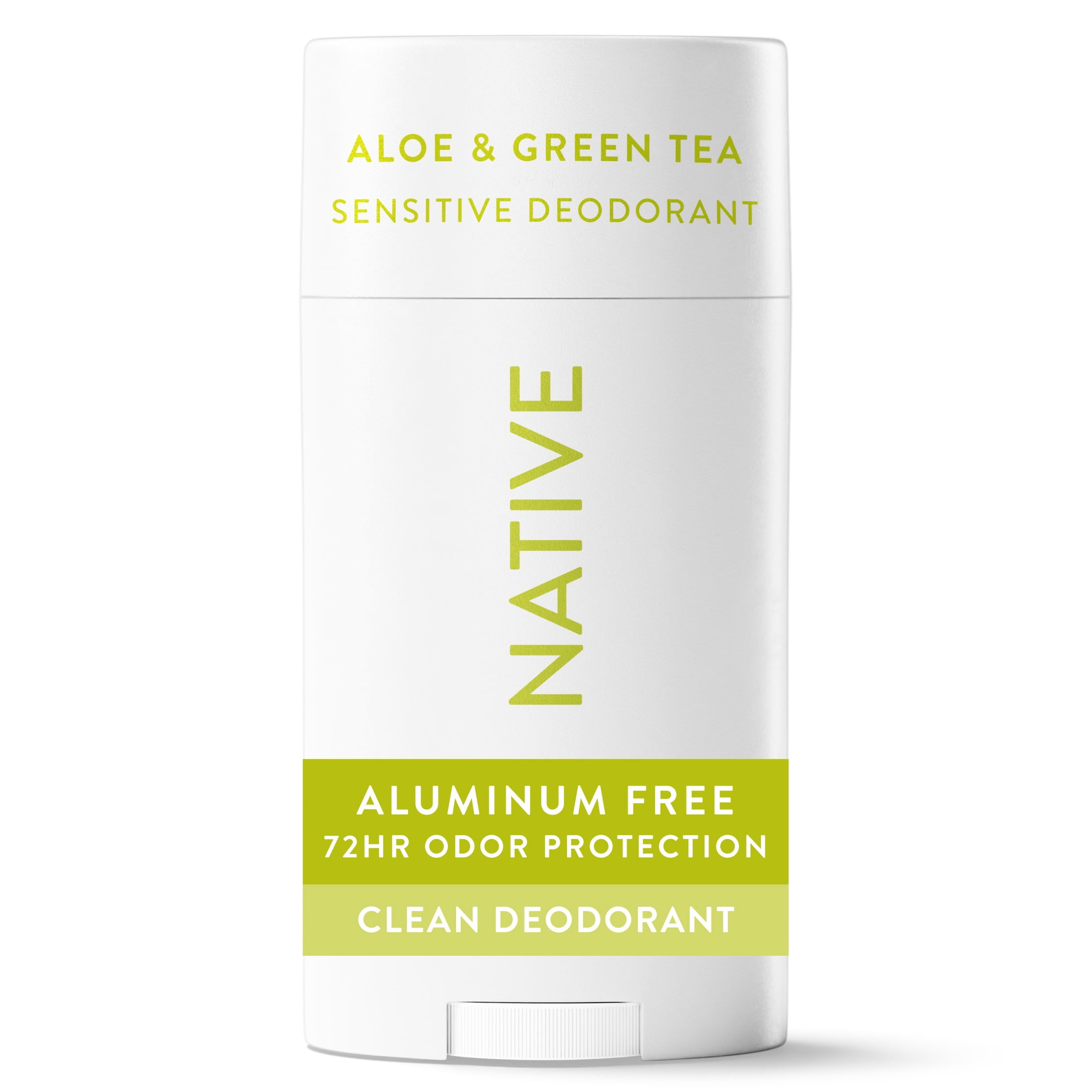 Native Sensitive Deodorant Stick, Aloe & Green Tea, 2.65oz