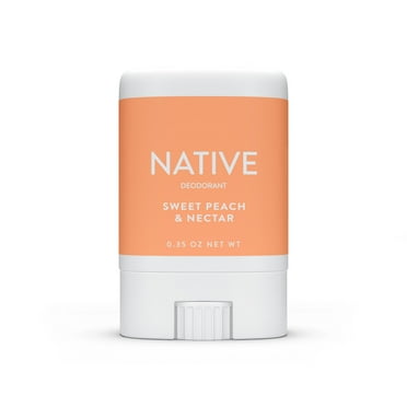 Native Deodorant Sweet Peach & Nectar Mini Travel Size 0.35 oz.