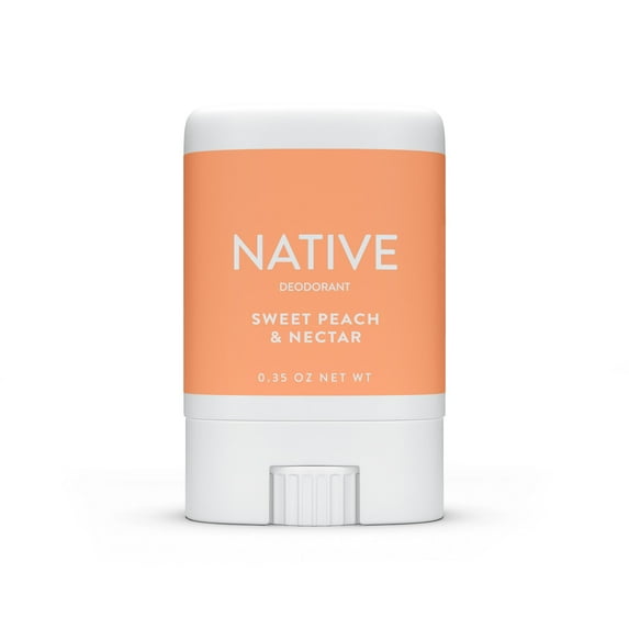Native Deodorant Sweet Peach & Nectar Mini Travel Size 0.35 oz.