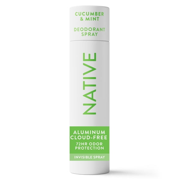 Native Deodorant Spray For Women, Aluminum Free, Cucumber & Mint, 3.5 oz