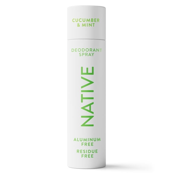 Native Aluminum Free Deodorant Spray For Women, 72 Hour Deodorant Spray, Cucumber & Mint, 3.5oz