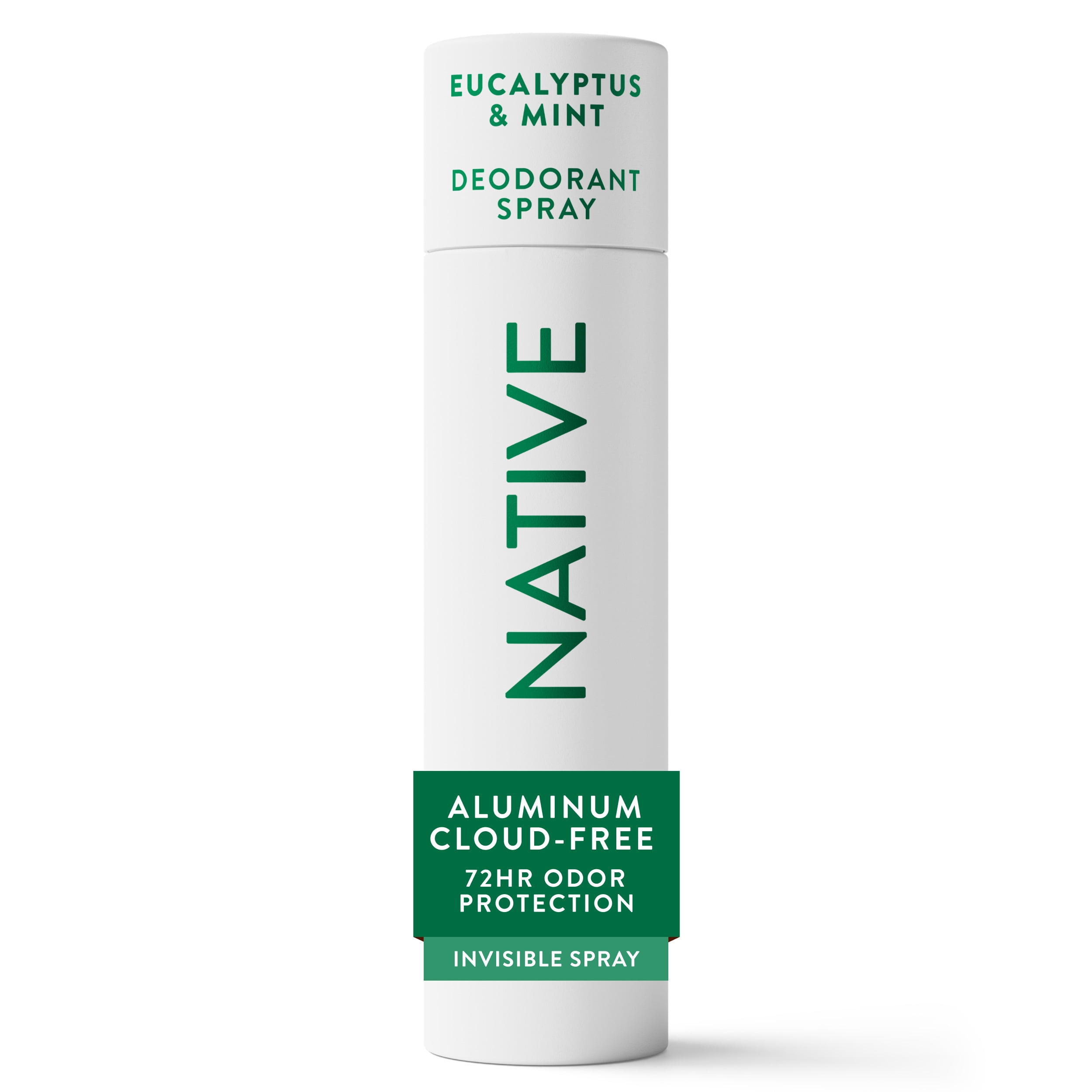 Native Deodorant and Body Spray, Eucalyptus & Mint, Aluminum-Free, for Women and Men, 3.5 oz