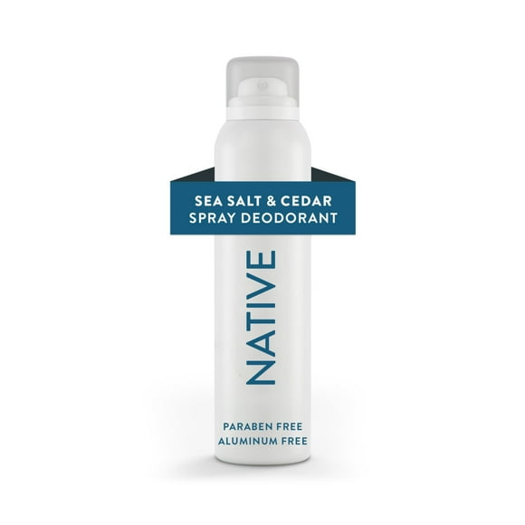 Native Sea Salt & Cedar Deodorant Spray 3.5oz