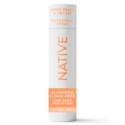 Native Deodorant Spray for Women, Aluminum Free, Sweet Peach & Nectar, 3.5 oz