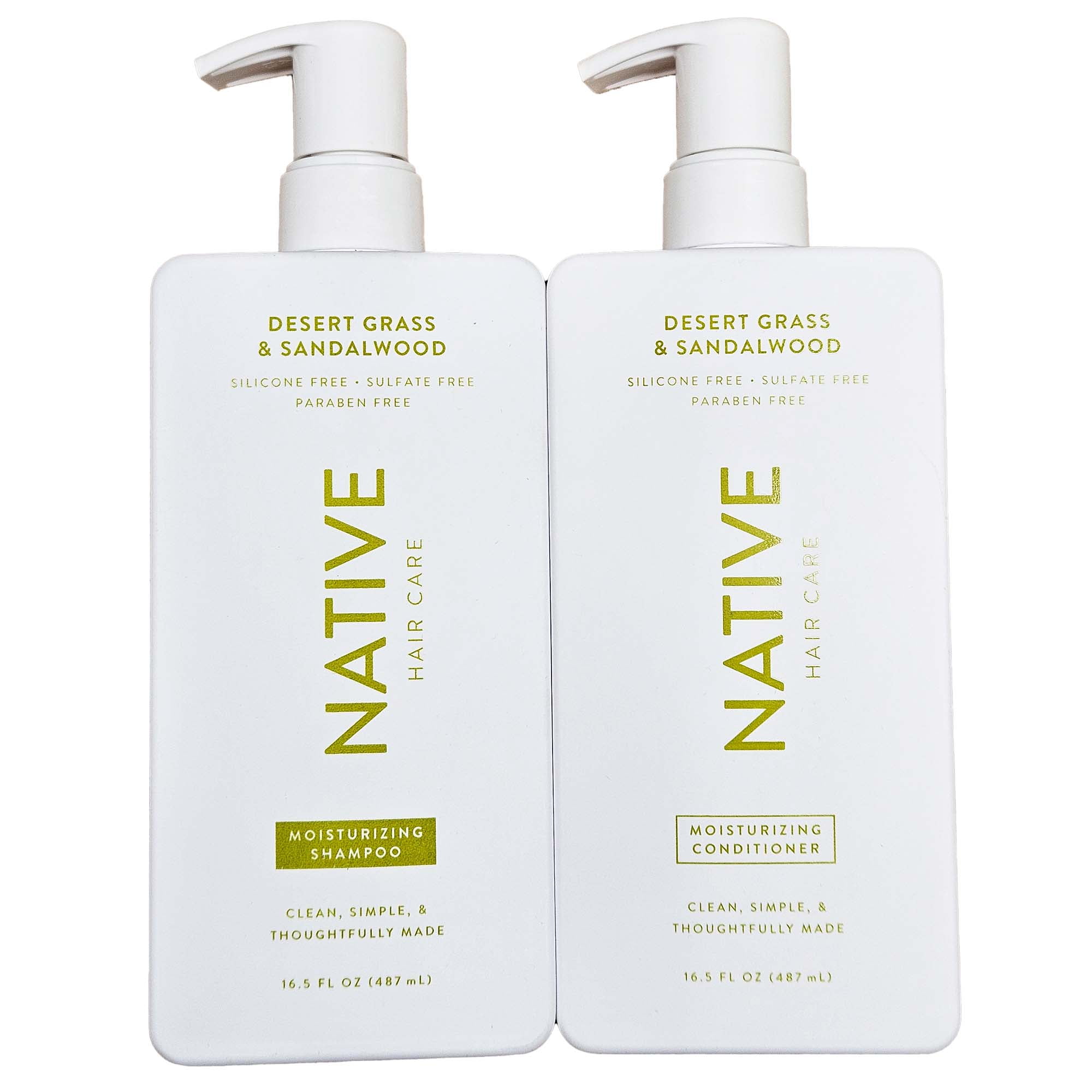 How Good Is Native Shampoo And Conditioner Native Desert Grass & Sandalwood Shampoo and Conditioner 16.5oz Set