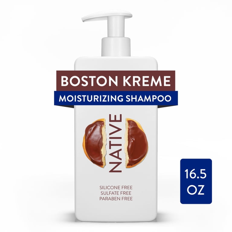 Native Sulfate Free Shampoo, Dunkin' Boston Kreme, Moisturizing