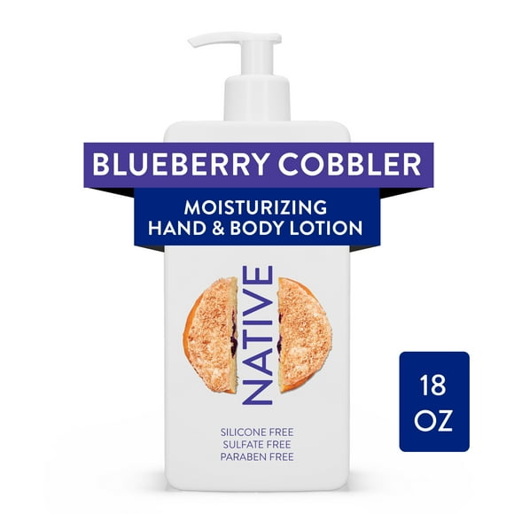 Native Dunkin Moisturizing Body Lotion, Blueberry Cobbler ,16.5 oz