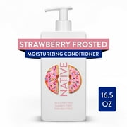 Native Sulfate Free Conditioner, Dunkin' Strawberry Frosted, Moisturizing, 16.5 fl oz