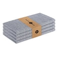thumbnail image 1 of Native Fab Chambray Table Dinner Cloth Napkin Fabric Cotton 17"x17" Set of 4 - Navy Blue, 1 of 6