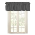 thumbnail image 1 of Native Fab Set of 2 Valance Curtains for Windows 54"x18" for Living Room Bedroom Kitchen Windows Bathroom, Farmhouse Vintage Curtain Valances Rod Pocket - Grey, 1 of 7
