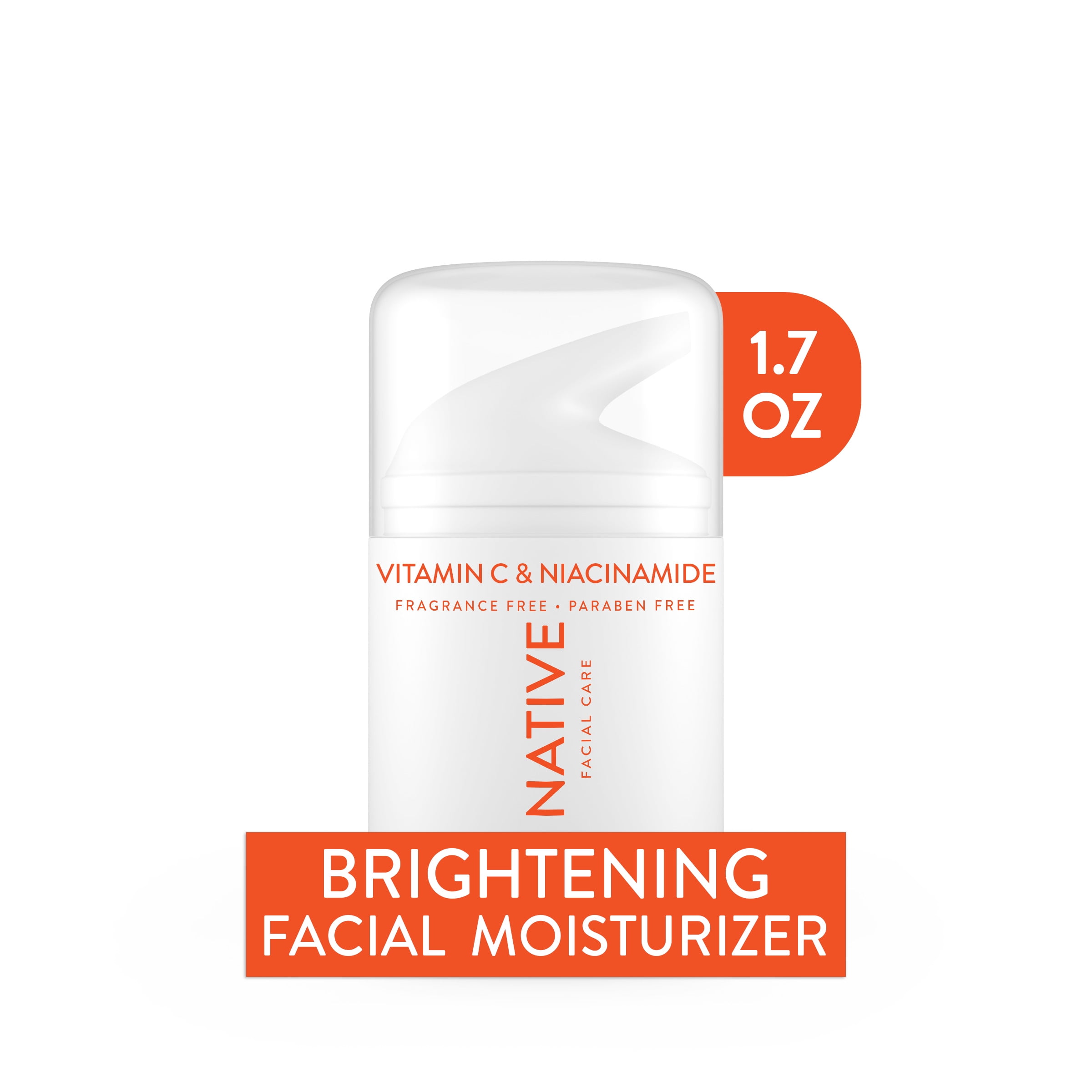 Native Sulfate-Free Brightening Facial Moisturizer with Vitamin C