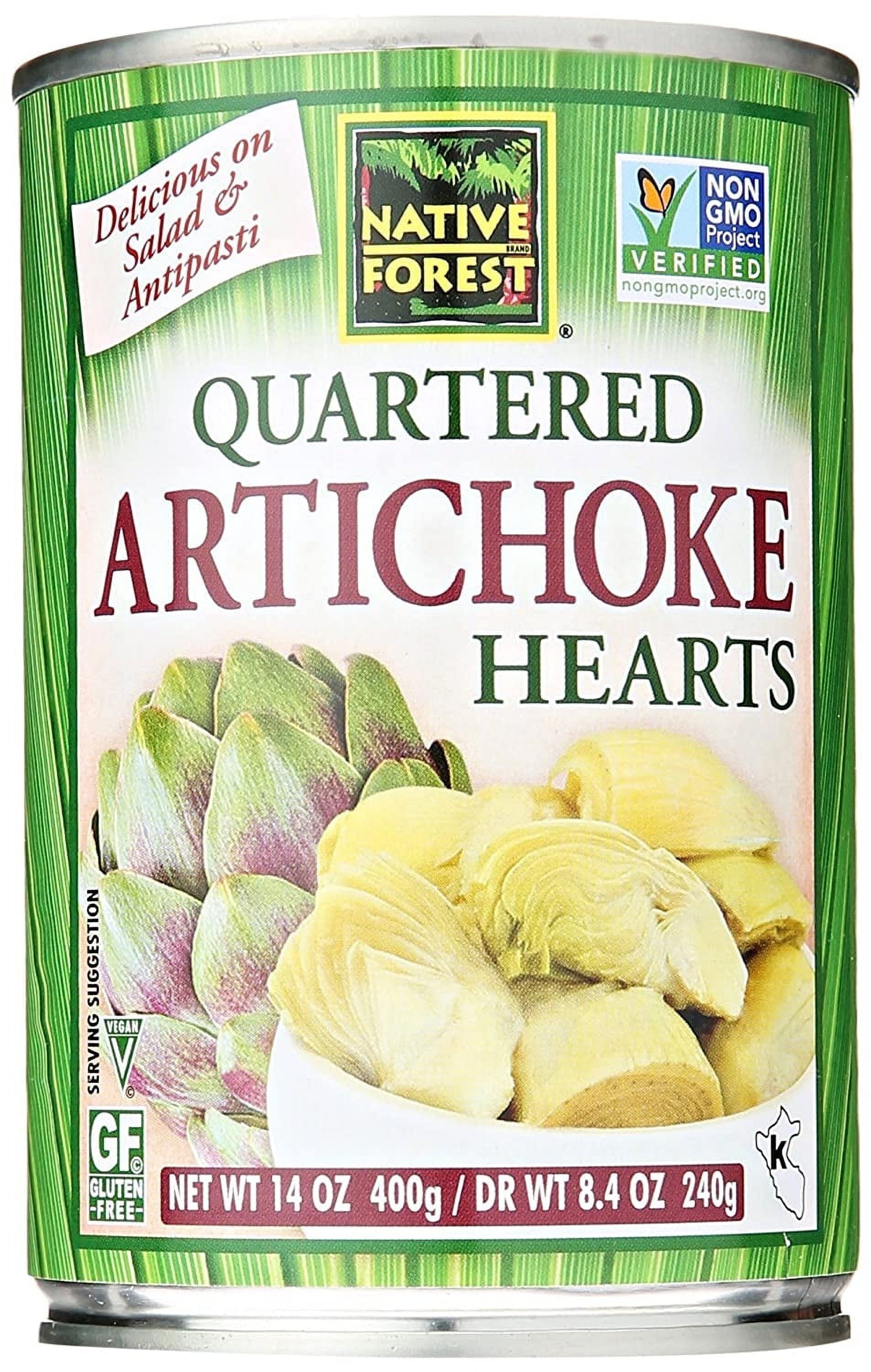 Native Forest Native Forest Quartered Artichoke Hearts - 14 oz Pack of 4