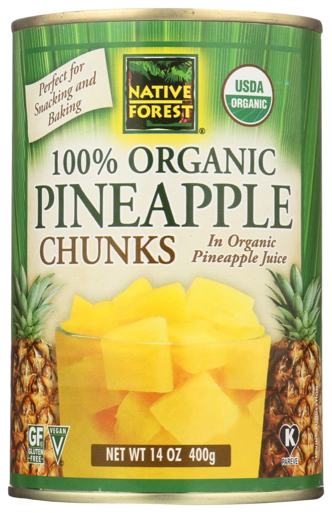 New World Farms Organic Pineapple Chunks, 4 lbs