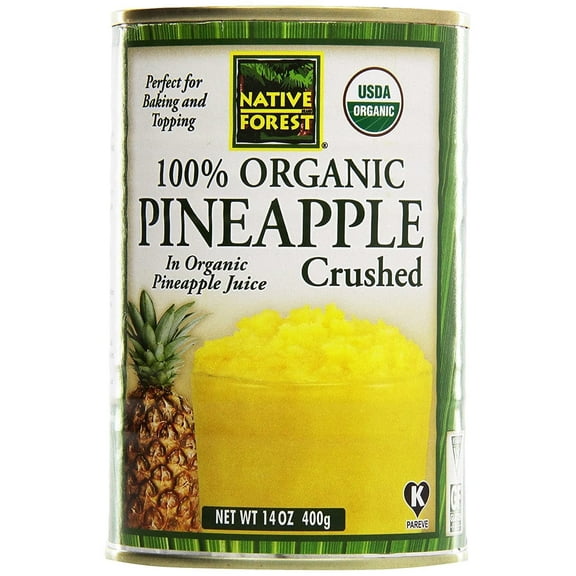 Native Forest Organic Pineapple Crushed 14 oz Pack of 4