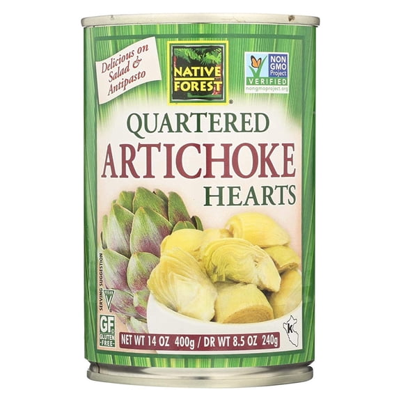 Native Forest Quartered Artichoke Hearts -- 14 Oz
