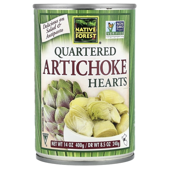 Native Forest Quartered Artichoke Hearts , 14 Oz