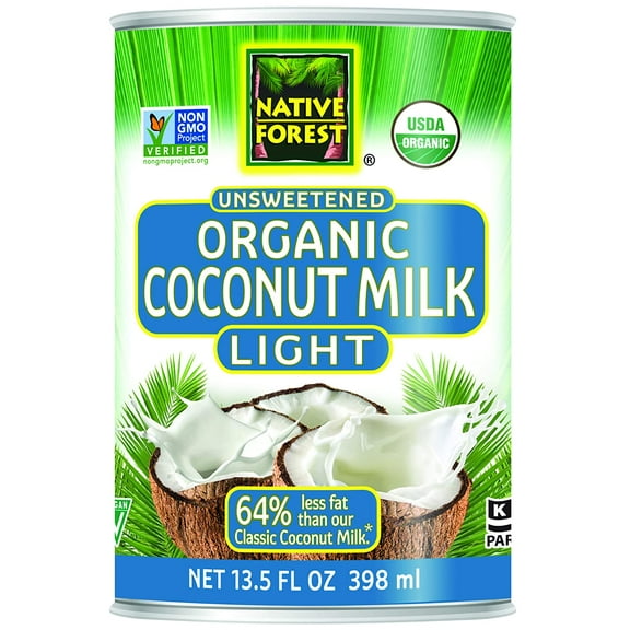 Native Forest Unsweetened Organic Coconut Milk Light 13.5 fl oz