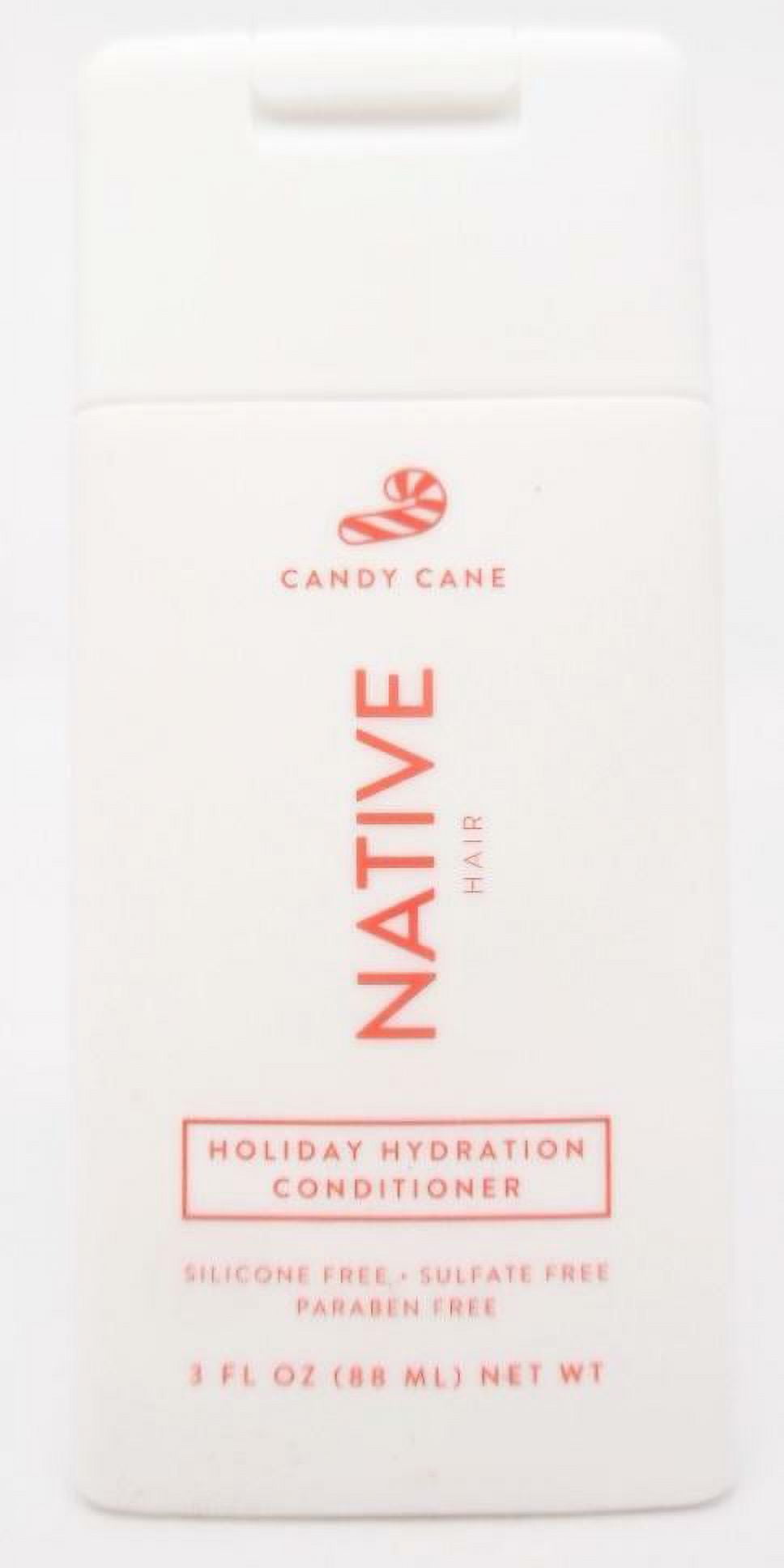 Native Hair Natural Holiday Hydration Conditioner Candy Cane 3 fl