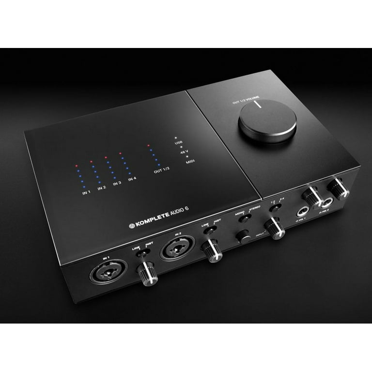 Native Instruments Komplete Audio 6 MK2 Audio Interface - Walmart.com