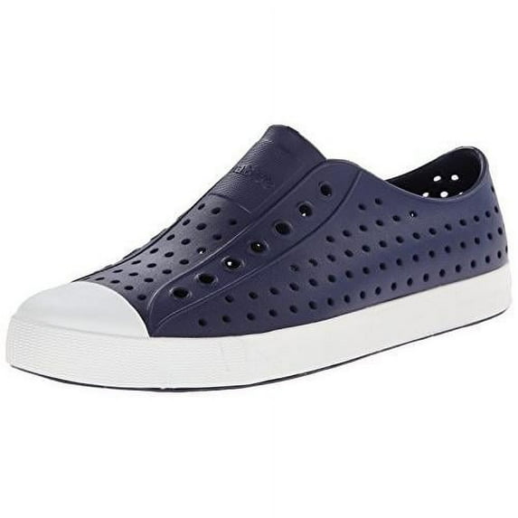 Native Jefferson Adult Shoes - Regatta Blue/Shell White - M10/W12