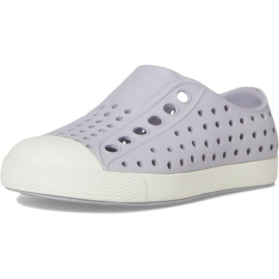 Native Jefferson Child Shoe, Purple/Shell White, Size C10