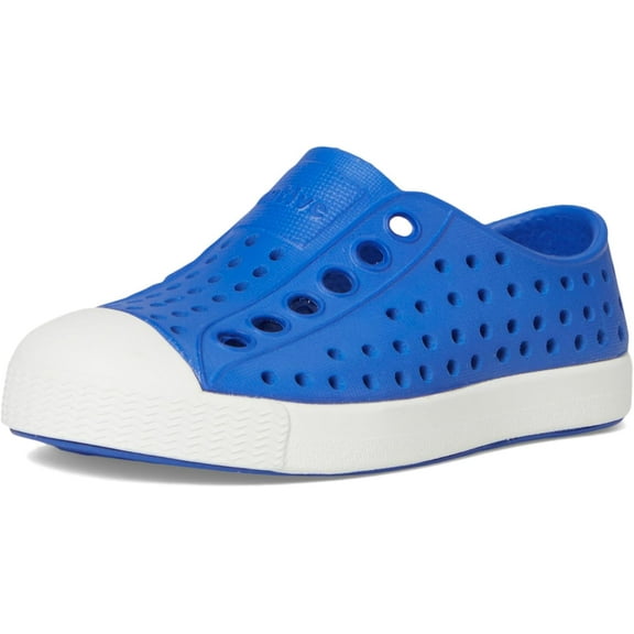 Native Jefferson Child Shoe, UV Blue/Shell White, Size C4