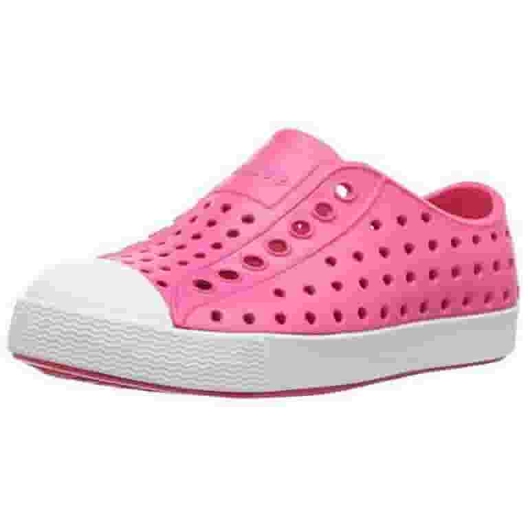 Native Jefferson Shoes - Hollywood Pink/Shell White Native Jefferson Shoes - Hollywood Pink/Shell White