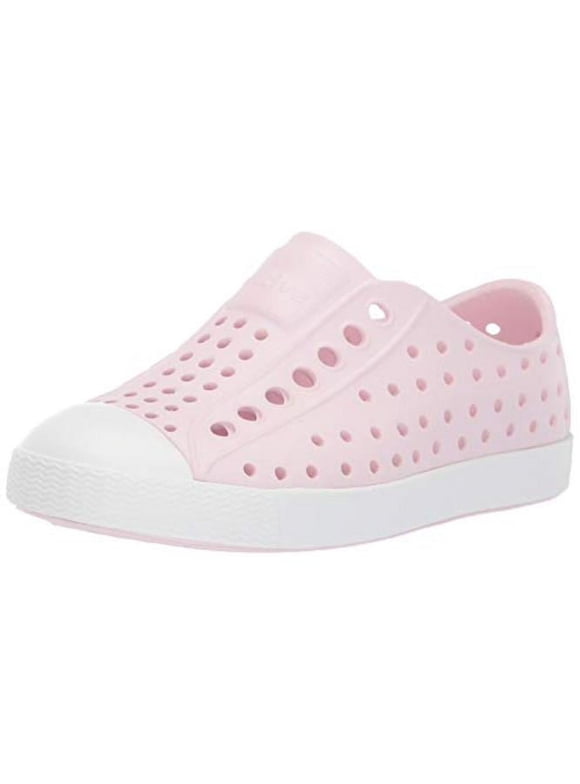 Native Shoes Jefferson Sneaker In Milk Pink/Shell White - Lightweight Rubber Sole Shoes