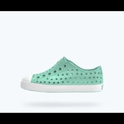 Native Jefferson Youth Lightweight EVA Slip-On Casual Shoes C12 - Fresco Green/Shell White